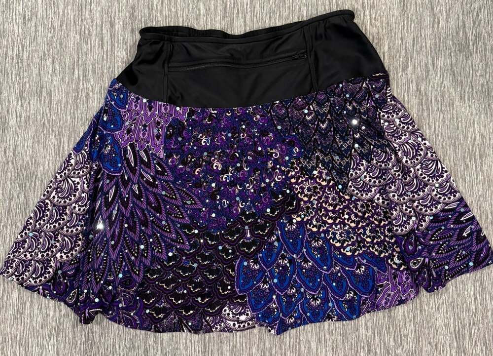 Sparkle Skirts Bordeaux Running Skirt Medium
